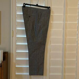 EXPRESS wool/linen, gray slacks, extra slim, size 31 x 30